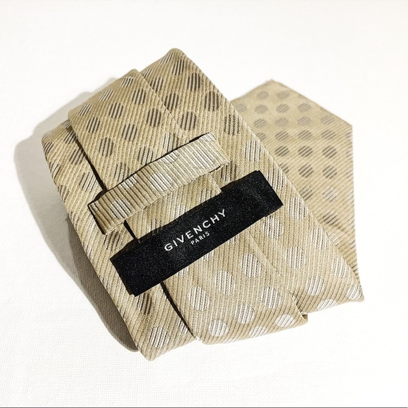 GIVENCHY Contrast Polka-Dot Tie - Picture 1 of 3